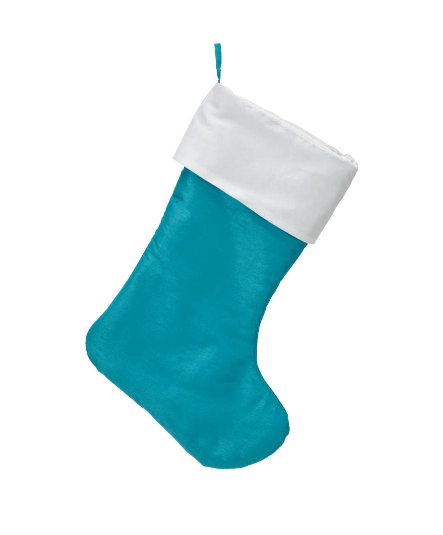 Christmas Stocking - Teal